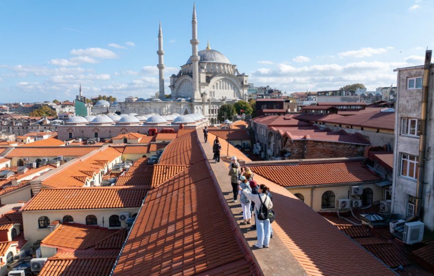 10 Ekim Cumartesi Diana Mısır ile Çatılarıyla Kapalıçarşı