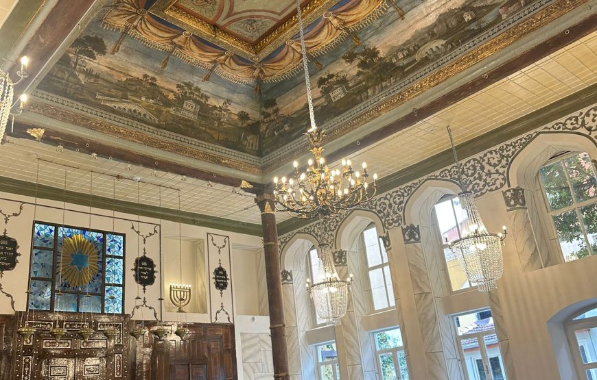 9 Ağustos Pazar Aleksandır Masev ile Kariye Edirnekapı Balat Sinagog ziyaretleri eşliğinde