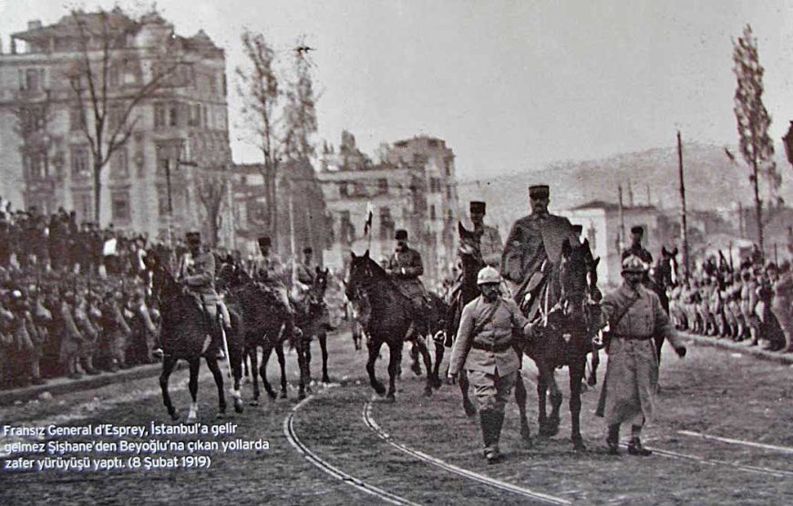 29 Eylül Salı Fırat Şenol & Mois Gabay eşliğinde İşgalden Kurtuluşa İstanbul Beyoğlu