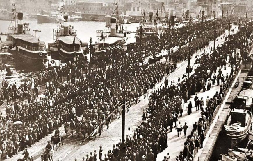 29 Eylül Salı Fırat Şenol & Mois Gabay eşliğinde İşgalden Kurtuluşa İstanbul Beyoğlu